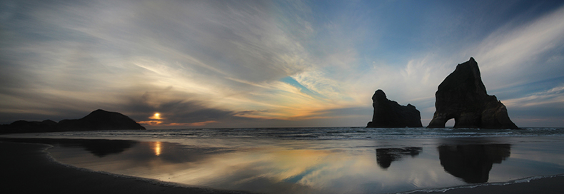 Wharariki Beach